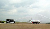 ڤيڤا ايروباص تحتفل بإطلاق خدمتها من مطار دالاس/فورت وورث الدولي