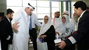 (Saudia) Greets Dhaka-bound Passengers Departing From Jeddah Following Sv3818 Event on 21 May 