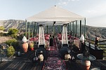 OMANI HIGH PERFUMERY HOUSE AMOUAGE  OPENS ITS FIRST “AMOUAGE CAFÉ”, PERCHED  ON TOP OF A CLIFF IN THE JABAL AKHDAR MOUNTAINS