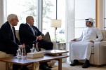 Maktoum bin Mohammed meets with Co-Founder, Co-Chairman of Carlyle Group
